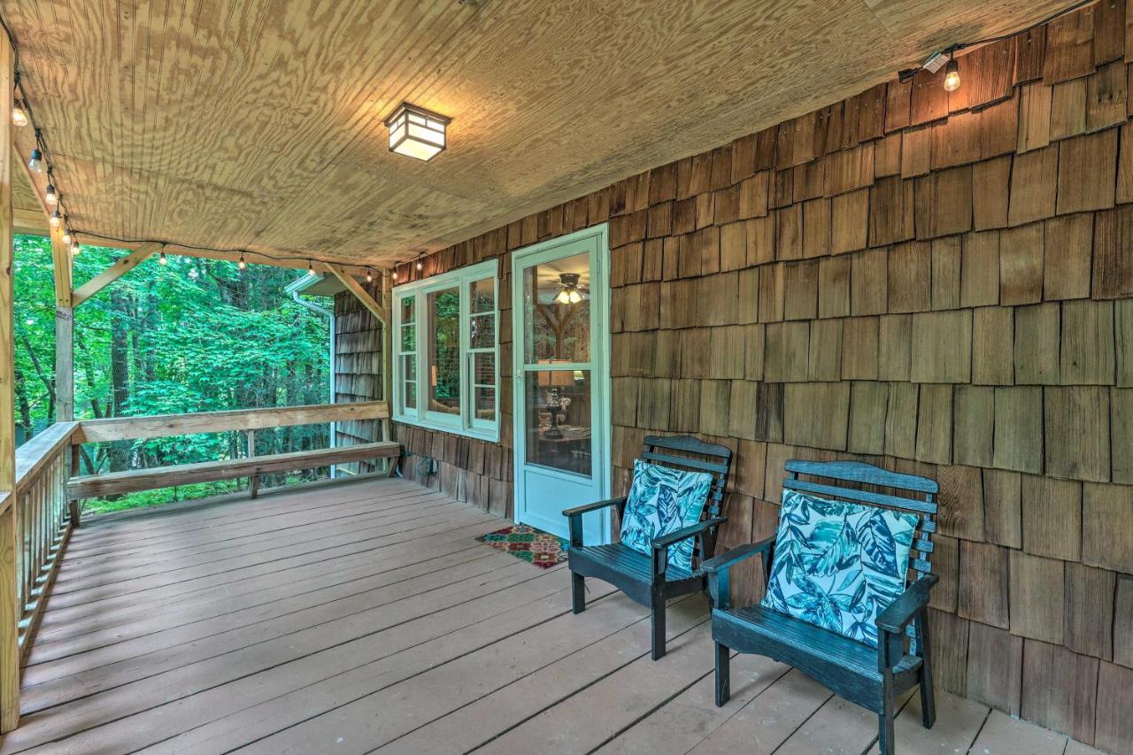 Peaceful Roaring Gap Retreat With Fire Pit And Patio! Villa Exterior foto